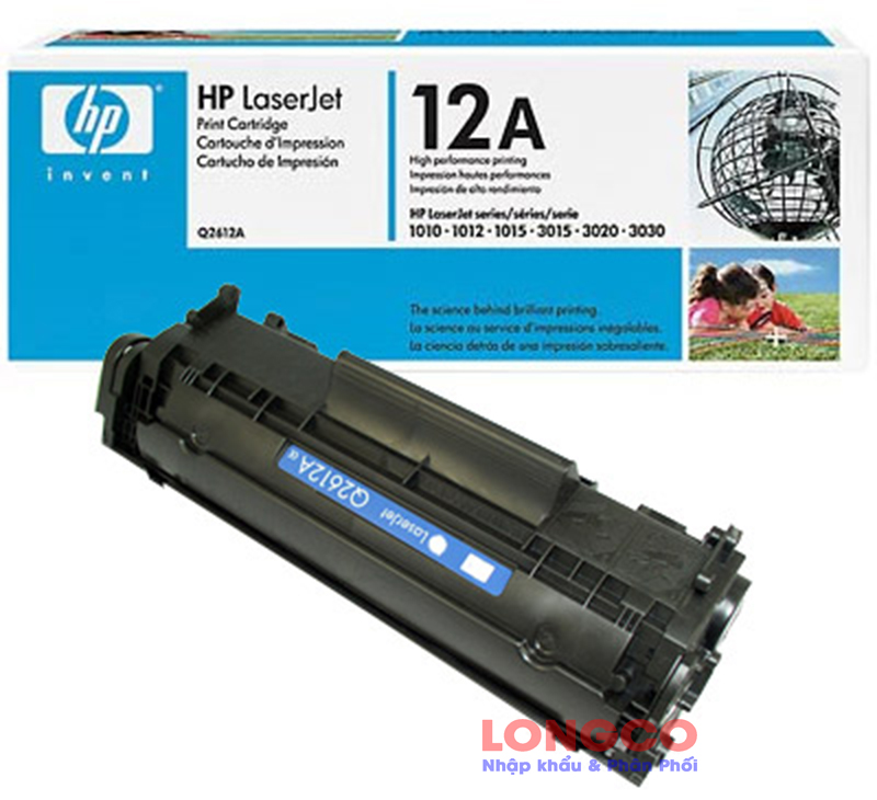 Hộp mực 12A dùng cho máy in HP LaserJet 3020/ 3030/ 3050/ 3052/ M1005MFP/ M1319fMFP